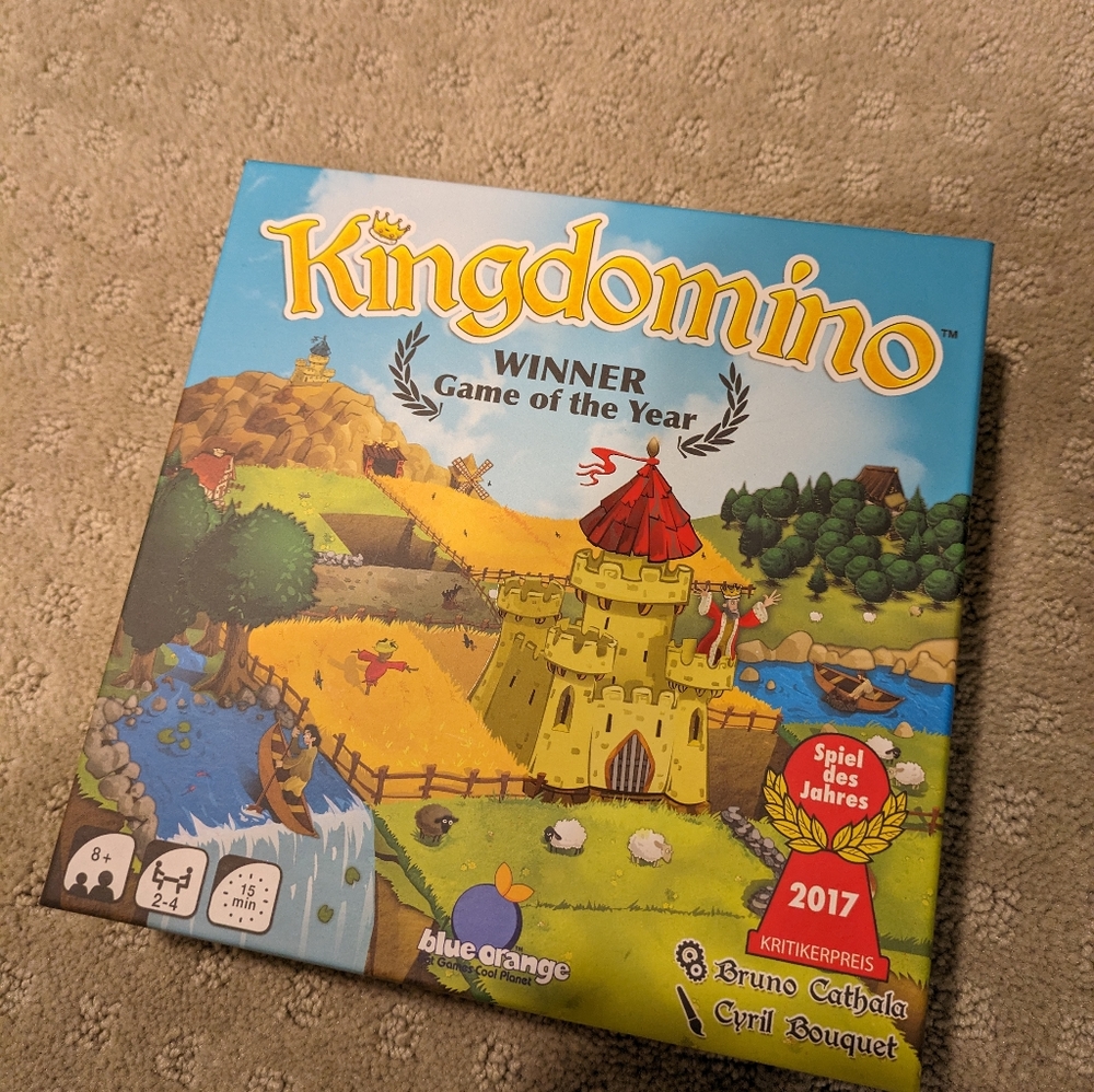 Kingdomino board game, EUC